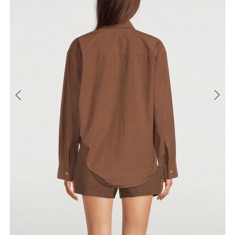 DONNI Cotton Poplin Shirt - Picture 3 of 8